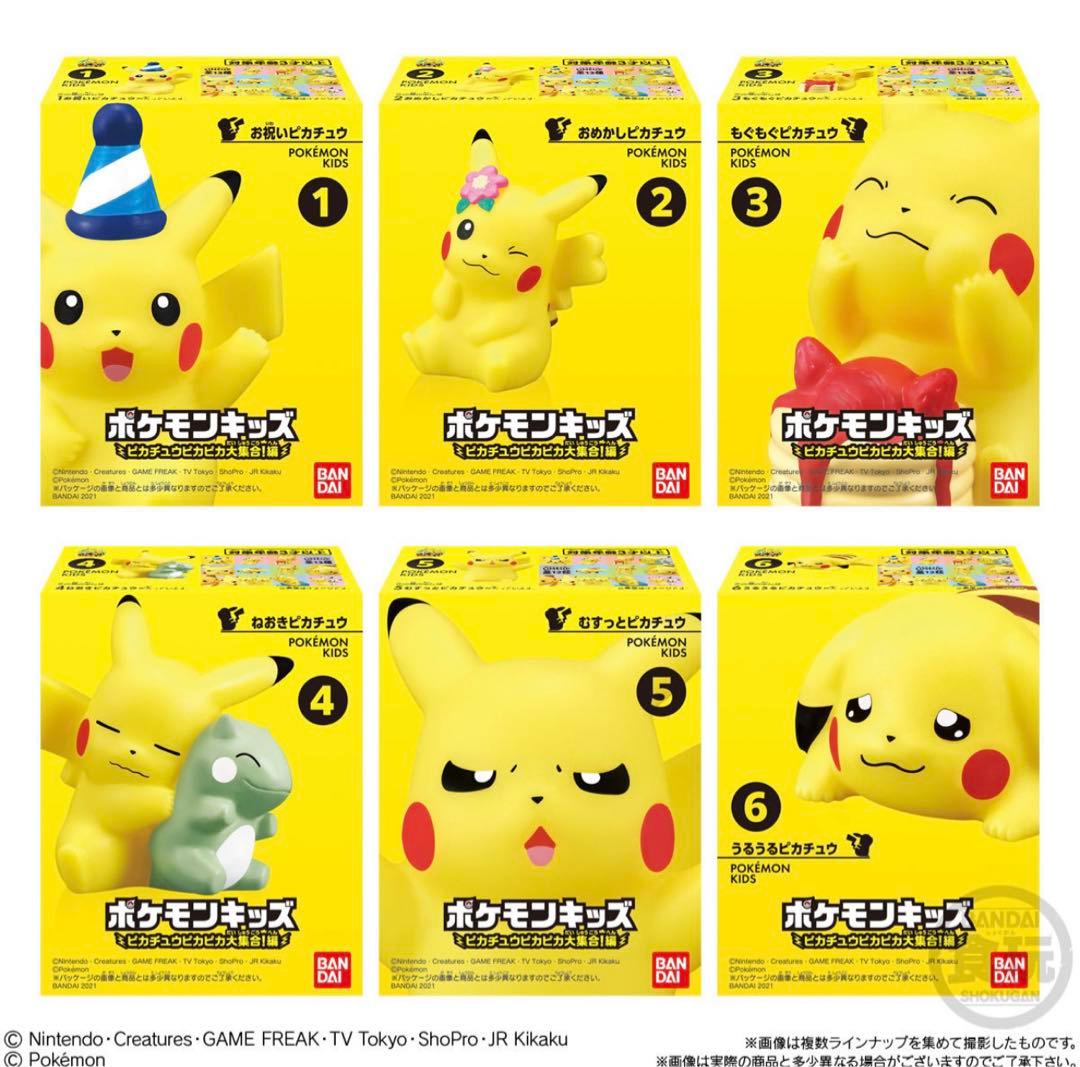絶版ポケモンキッズ ~ピカチュウピカピカ大集合！編ピカ12種類コンプリートセット