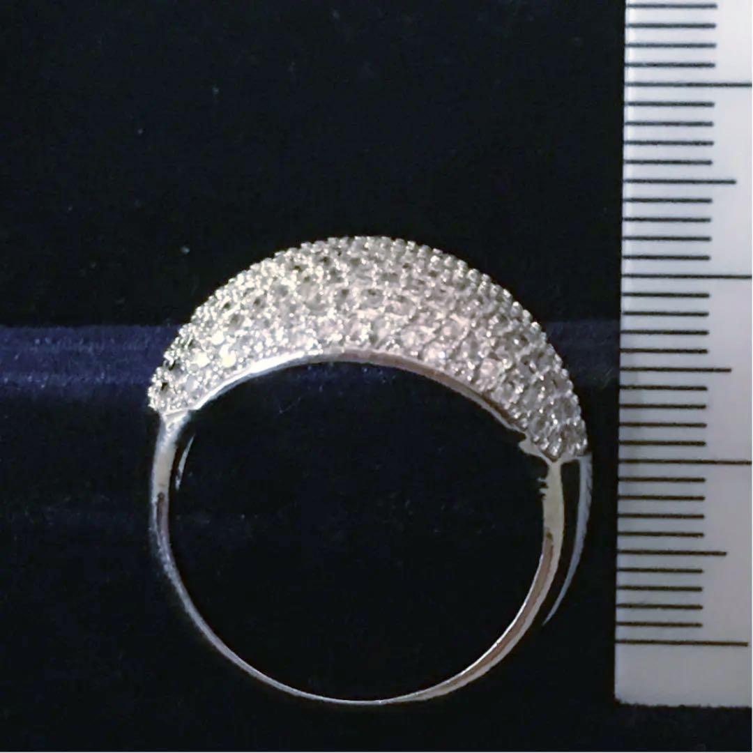 スワロフスキー❤️ 18Kpぽってりパヴェ❤️大人っぽくてかわいいリング