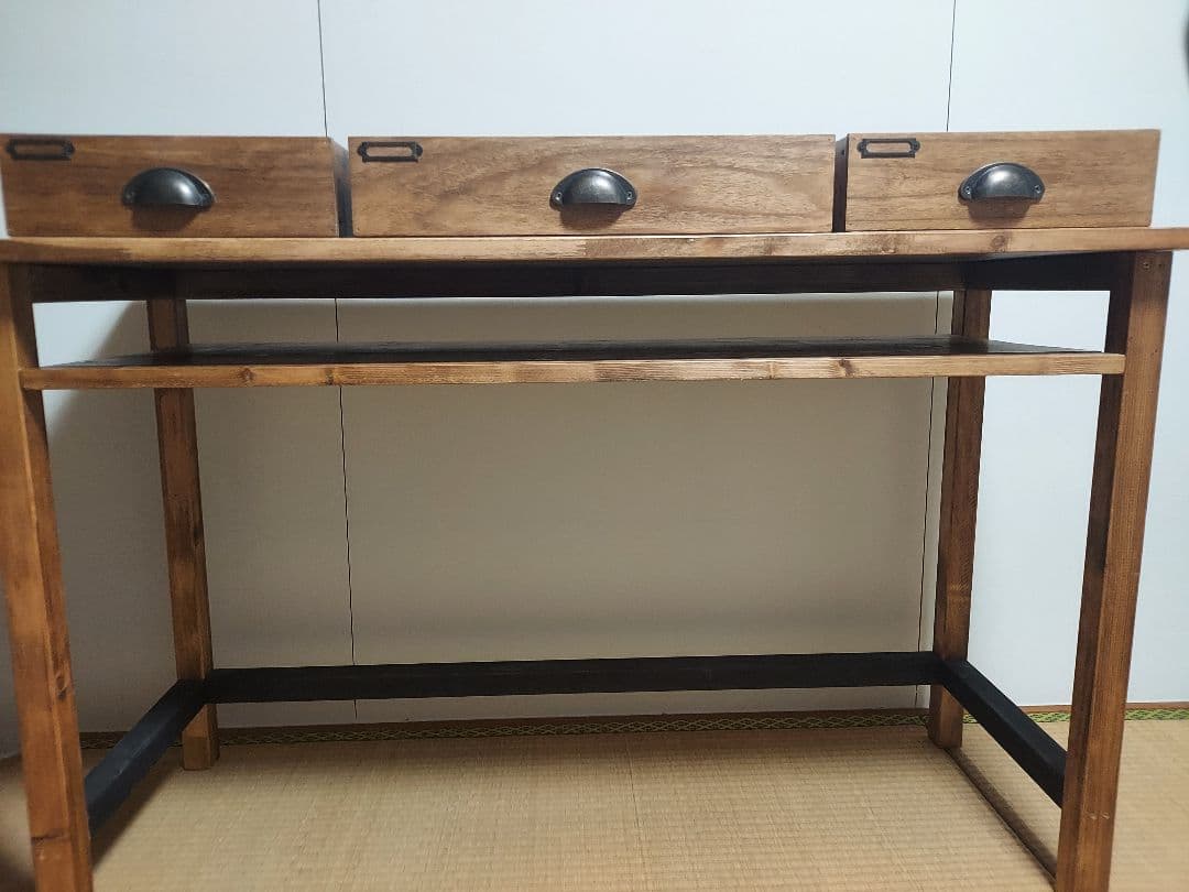 ハンドメイド　作業学習机