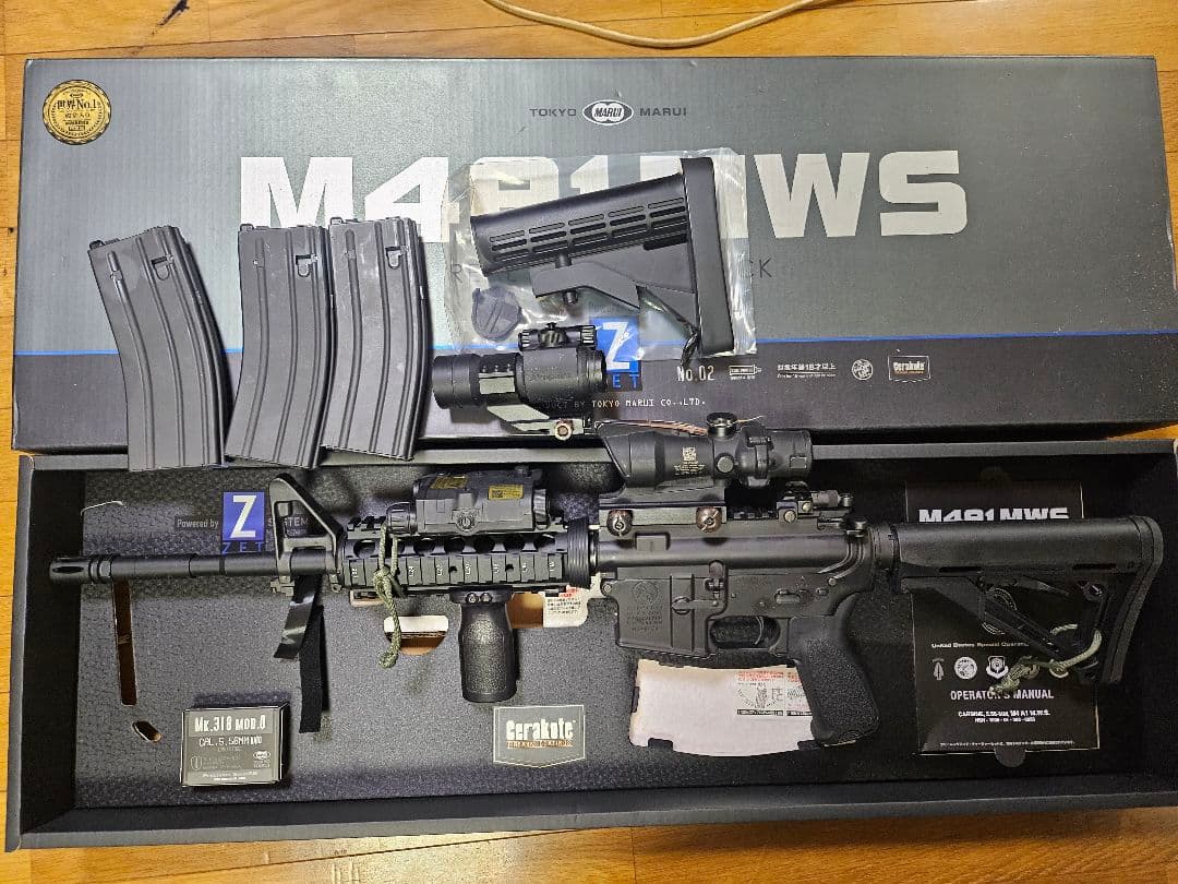 期間限定値下→7万　東京マルイ m4a1 MWS ガスブローバックライフル