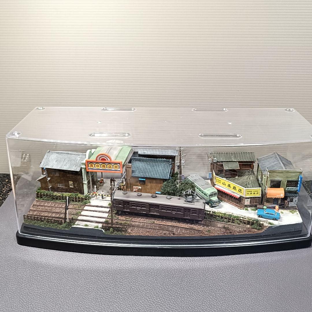 No.53鉄道Nゲージジオラマ車両、バス付き