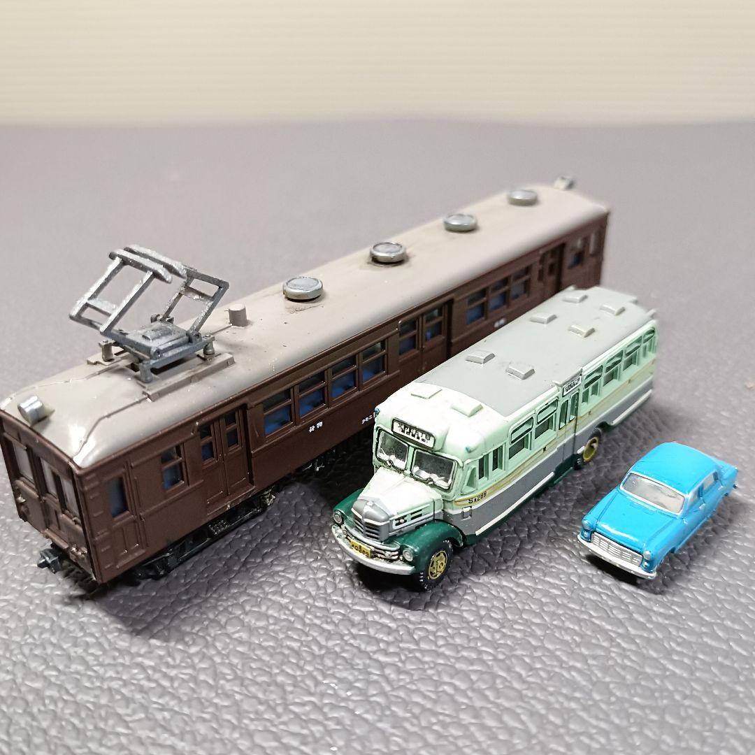 No.53鉄道Nゲージジオラマ車両、バス付き