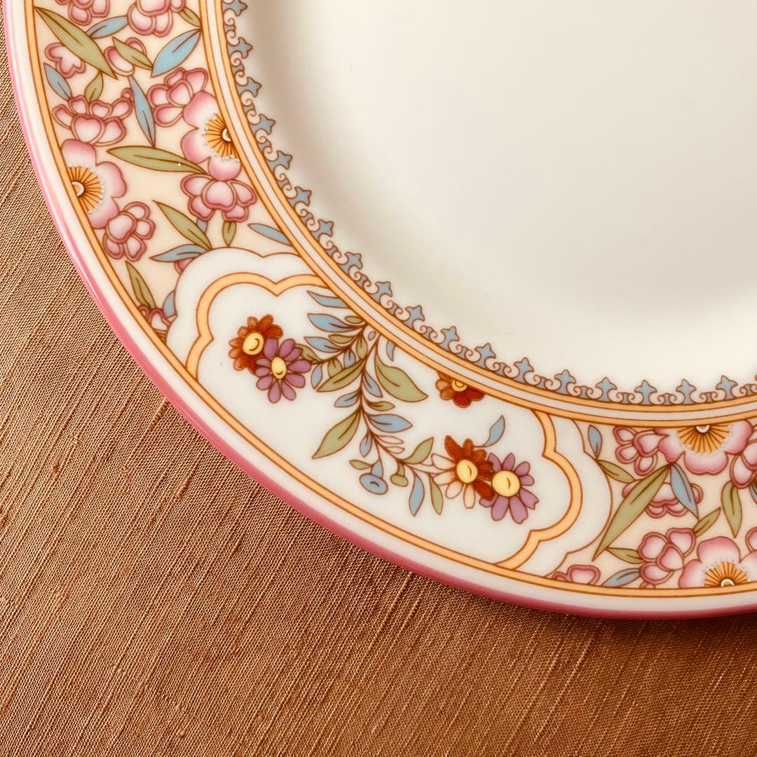 ミントン　ディナープレート＆ケーキプレート アジアンフラワーズ　廃番　レア　希少