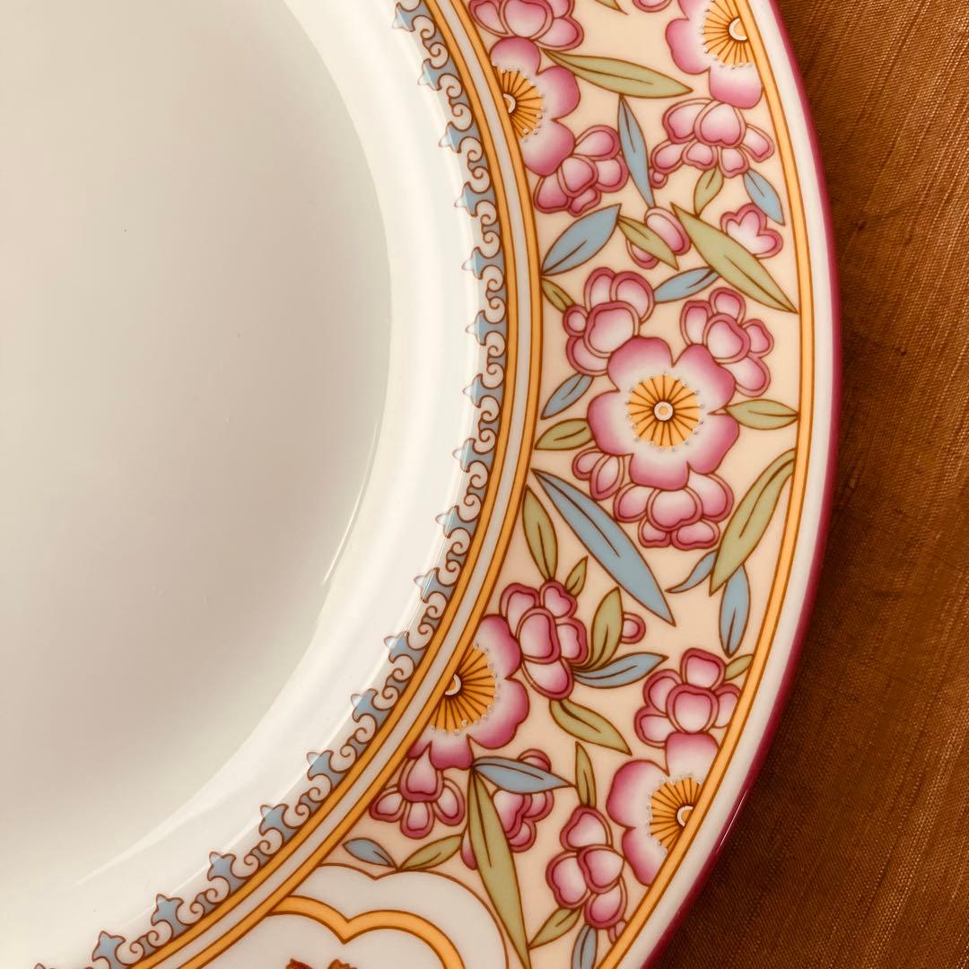 ミントン　ディナープレート＆ケーキプレート アジアンフラワーズ　廃番　レア　希少