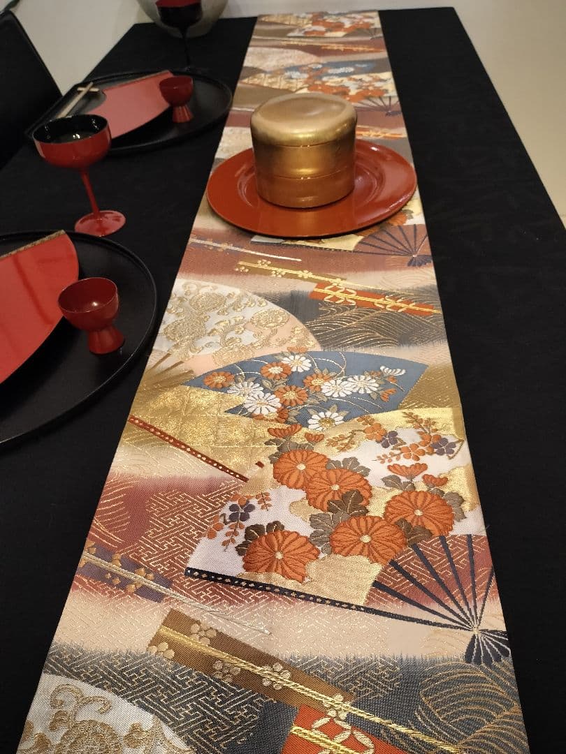 A939高級‼️逸品‼️ひな祭り‼️扇子‼️2m13cm