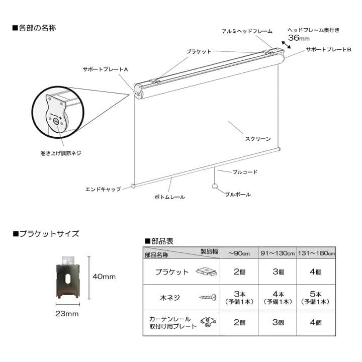 一級遮光　ロールスクリーン幅１３０×高さ２２０ｃｍ　遮熱 UVカット　4色