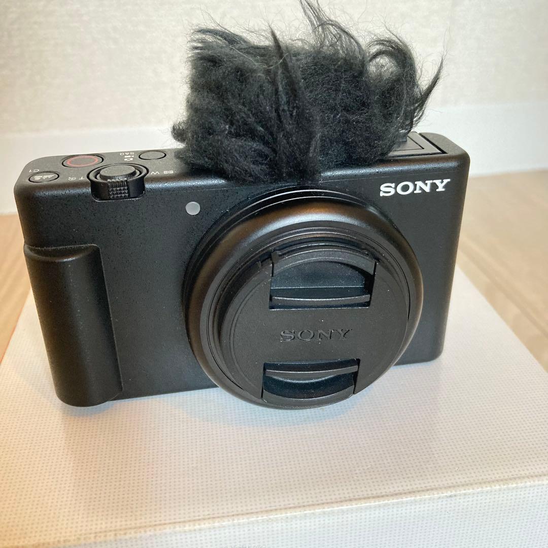 SONY ZV-1F VLOGCAM ブラック 動作確認済み　付属品完備　美品