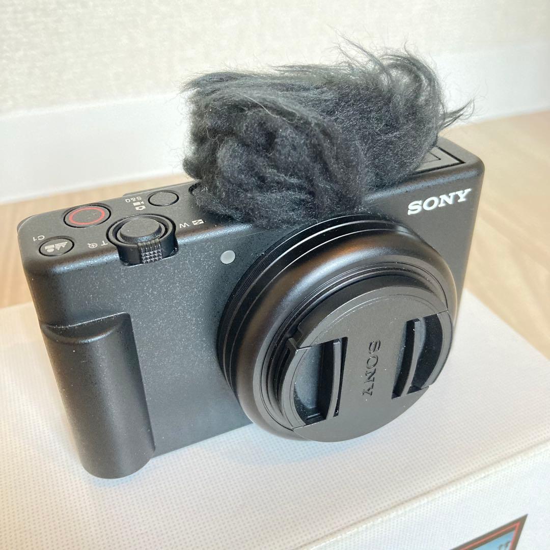 SONY ZV-1F VLOGCAM ブラック 動作確認済み　付属品完備　美品