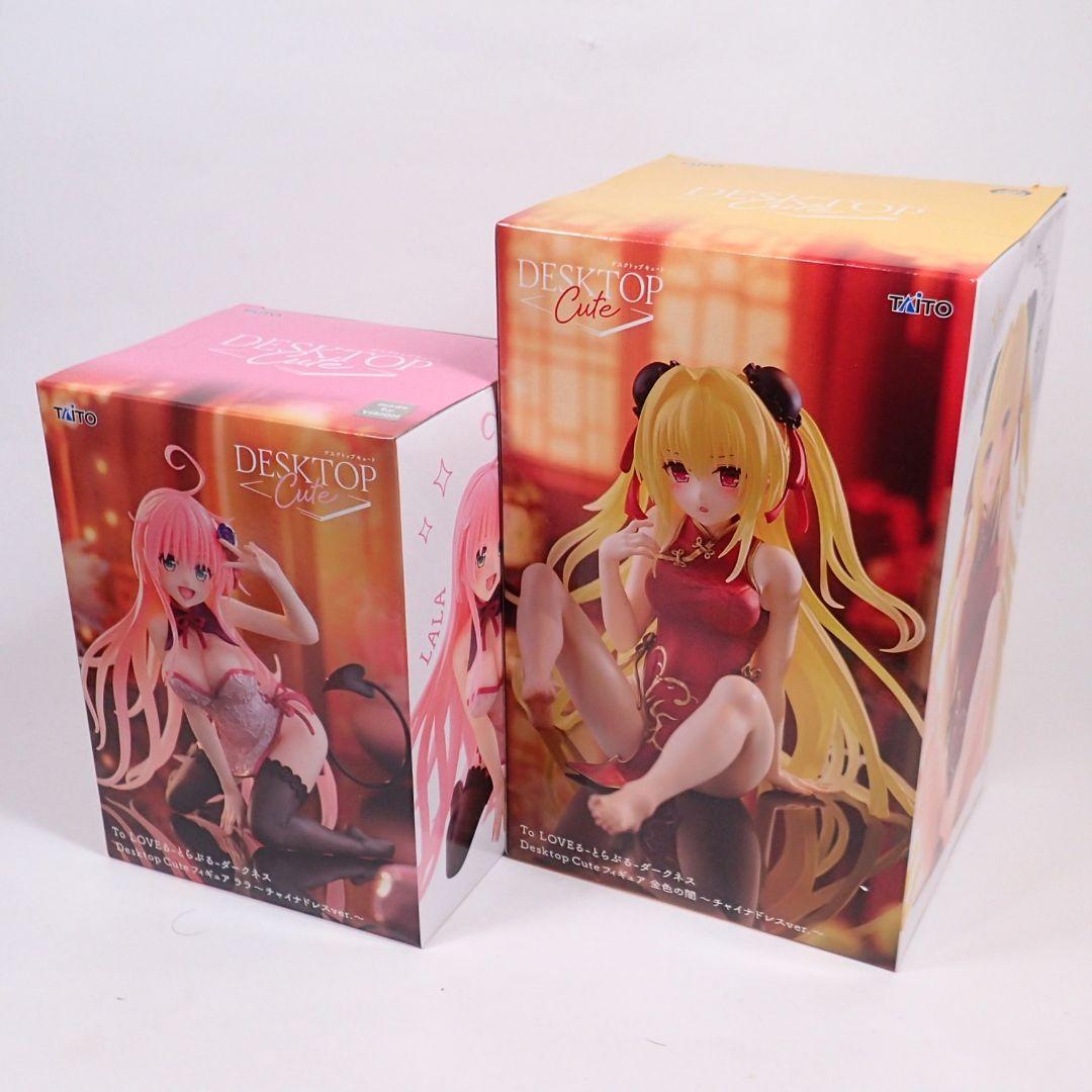 10個 タイトー Desktop Cute チャイナドレス モモ ララ 金色の闇