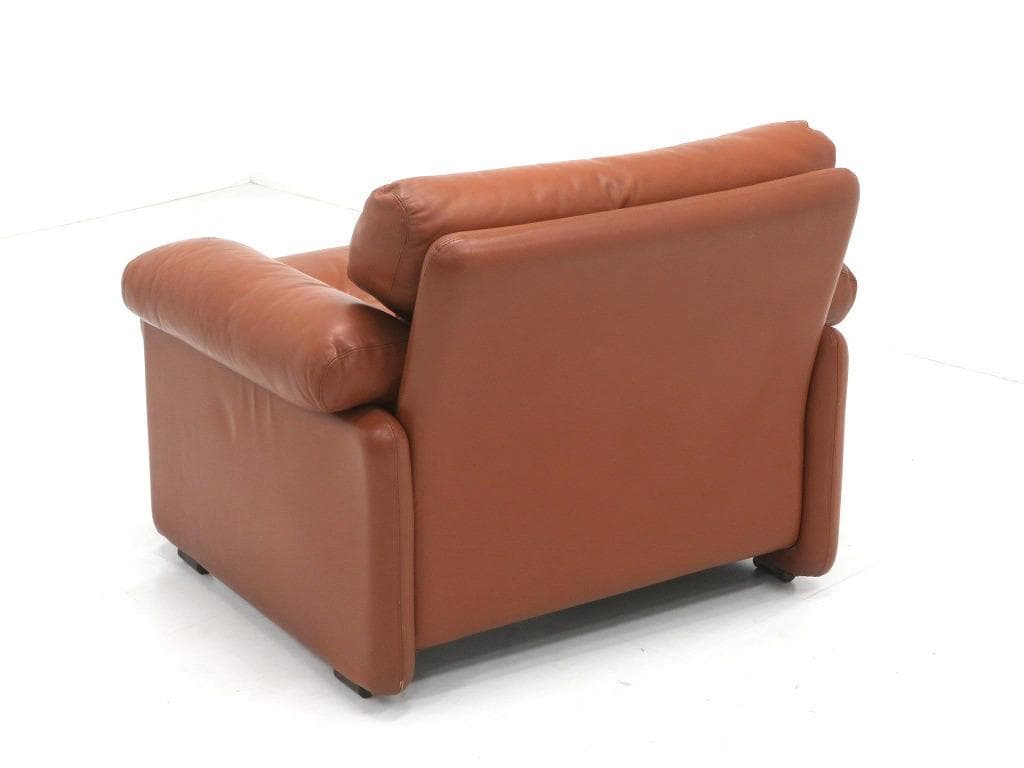 B＆Bイタリア　スカルパ　コロナド　総本革　1人掛けソファ　ビンテージ　名作