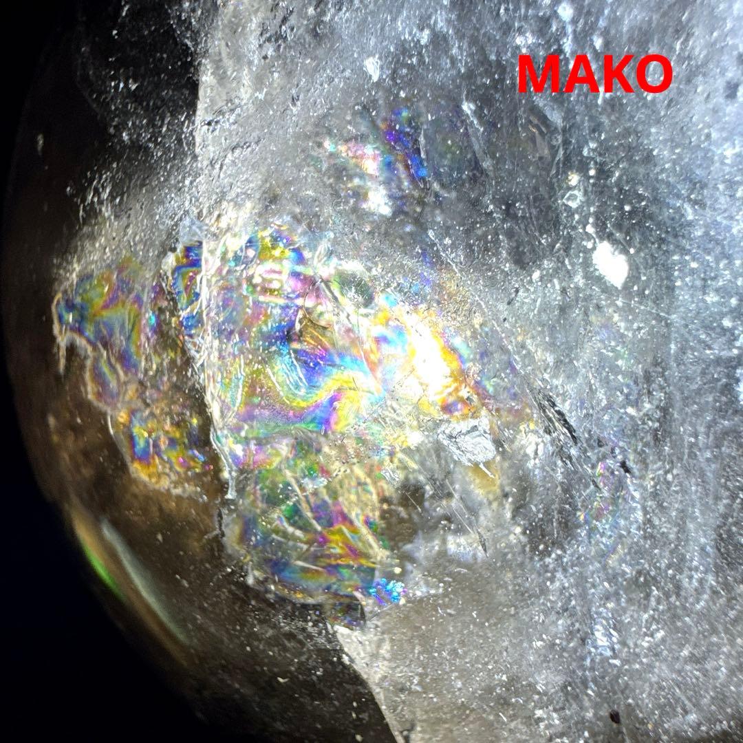 M1673☆スモーキークォーツ丸玉104mm☆天然石　原石☆N50112-B