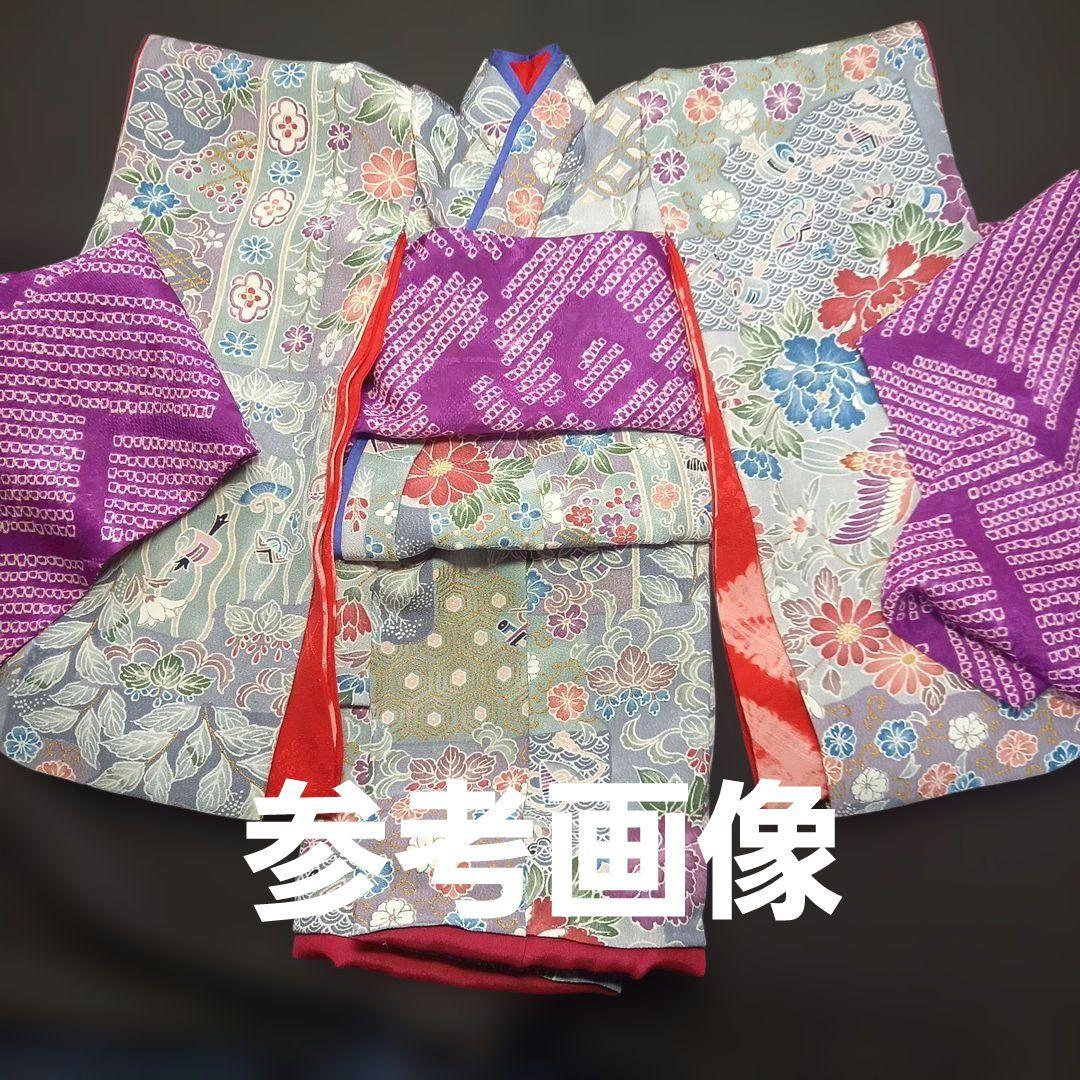 市松人形　12号 人形　ドール　着物　正絹　着せ替え　合わせ仕立て