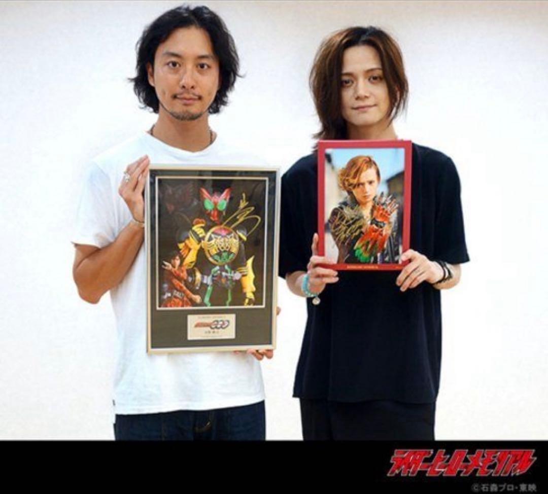 未開封 直筆サイン入り ライダーヒーローメモリアル 仮面ライダー オーズ