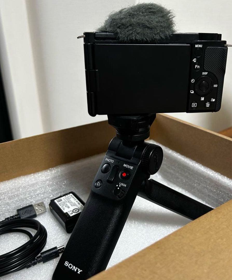 【超美品】SONY ZV-E10 標準ズームレンズキット＋リモートコマンダー＋他