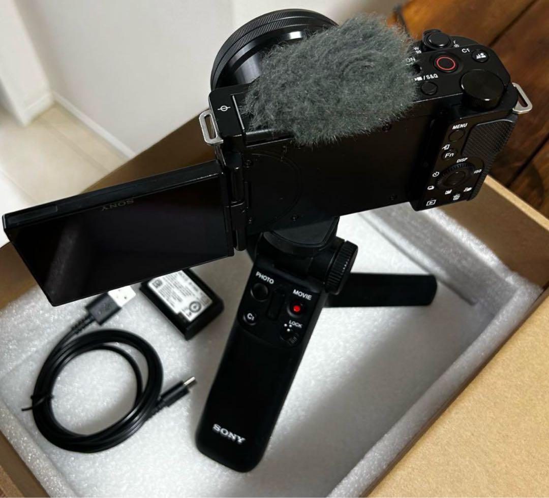 【超美品】SONY ZV-E10 標準ズームレンズキット＋リモートコマンダー＋他