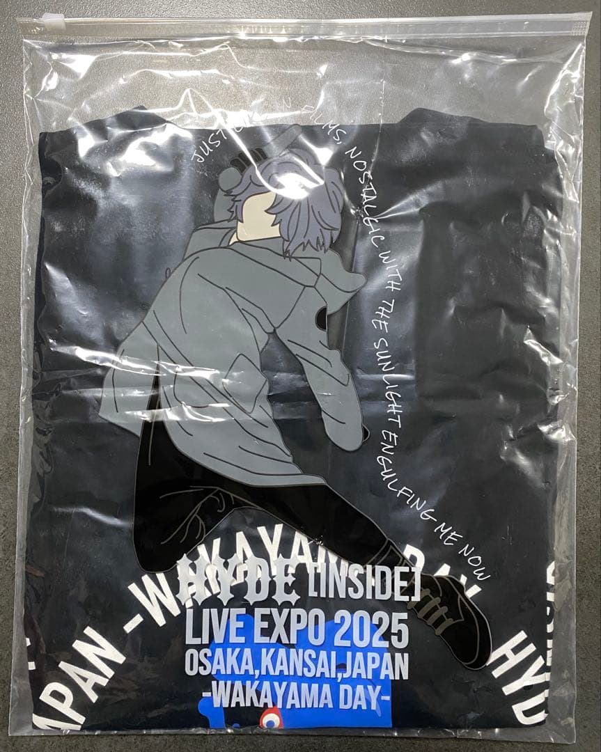 大阪・関西万博2025 和歌山DAY HYDEさん　Tシャツ