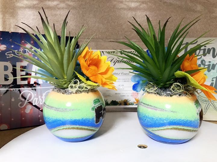 カラーサンドアート　父の日　fothersday