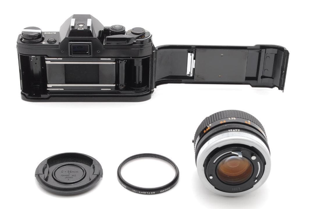 Canon AE-1 SLR Lens FD 50mm F1.4 　黒