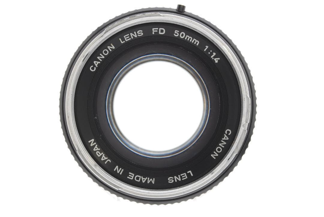 Canon AE-1 SLR Lens FD 50mm F1.4 　黒