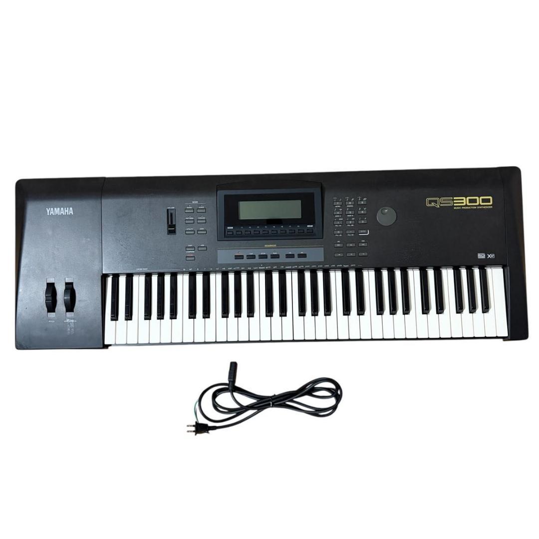 動作確認済み　YAMAHA ヤマハ シンセサイザー QS300 61鍵盤