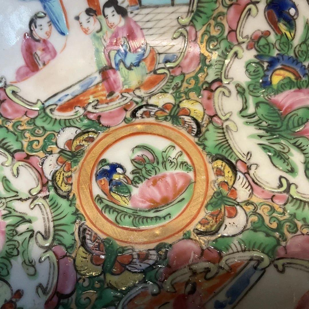 古い中国広彩のボウル