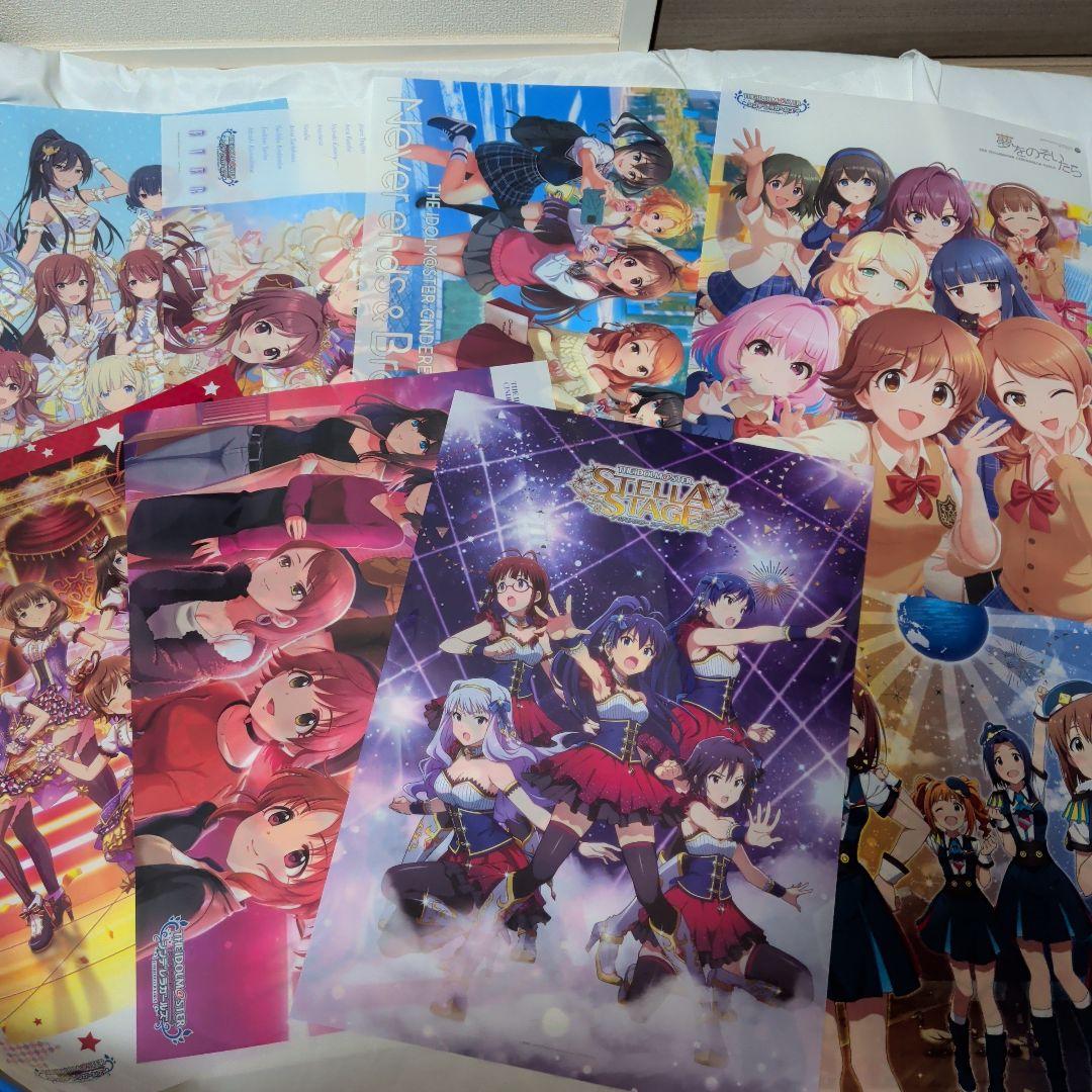 アイドルマスター クリアポスター 大量 まとめ売り