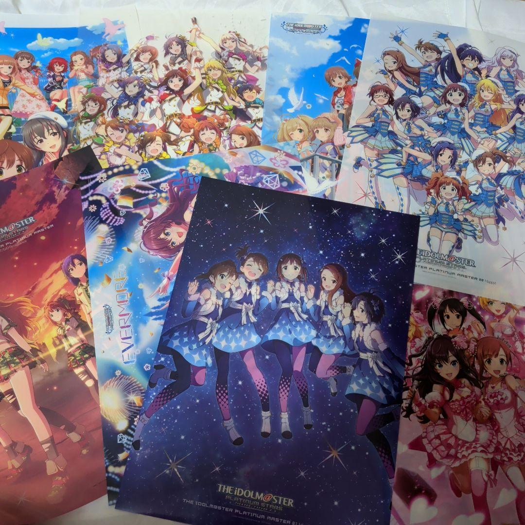 アイドルマスター クリアポスター 大量 まとめ売り