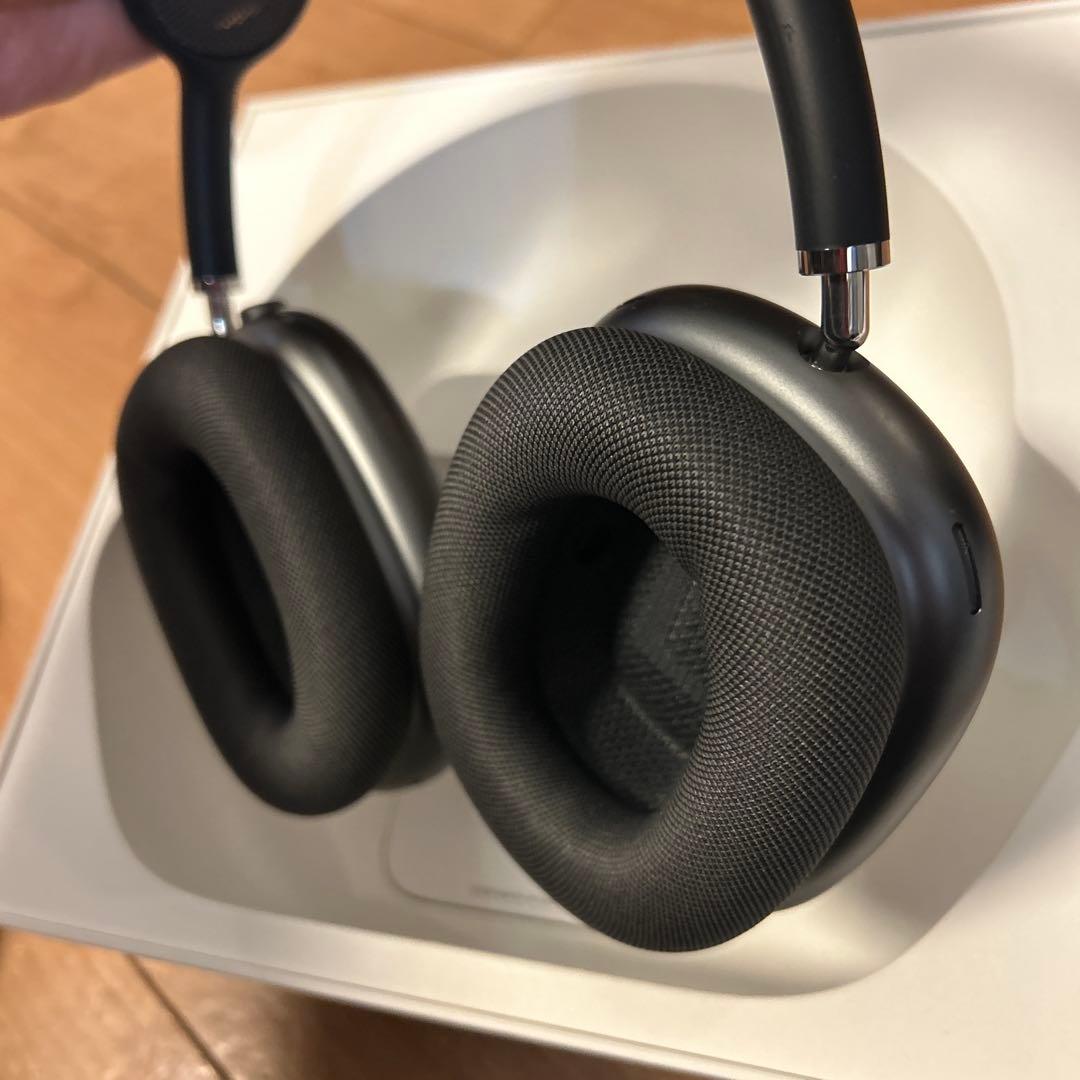 ブラックオーバーイヤーヘッドフォン