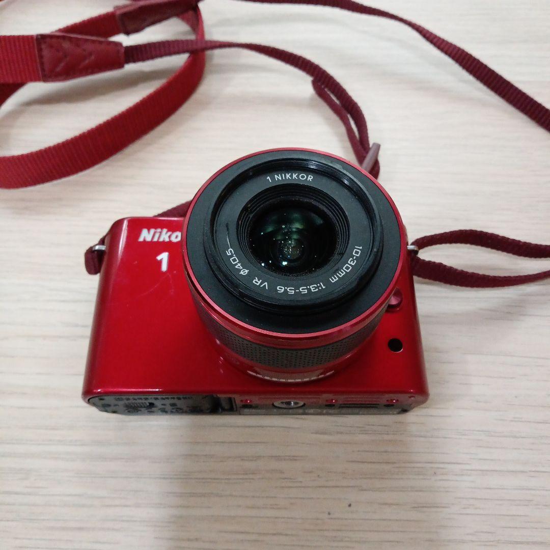 田*中様 Nikon 1 J1 レッド デジタルカメラ、ジャンク