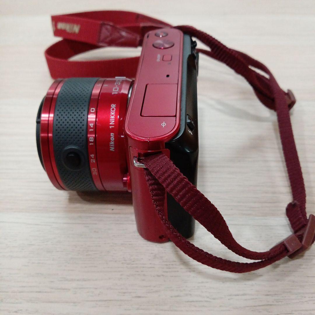 田*中様 Nikon 1 J1 レッド デジタルカメラ、ジャンク