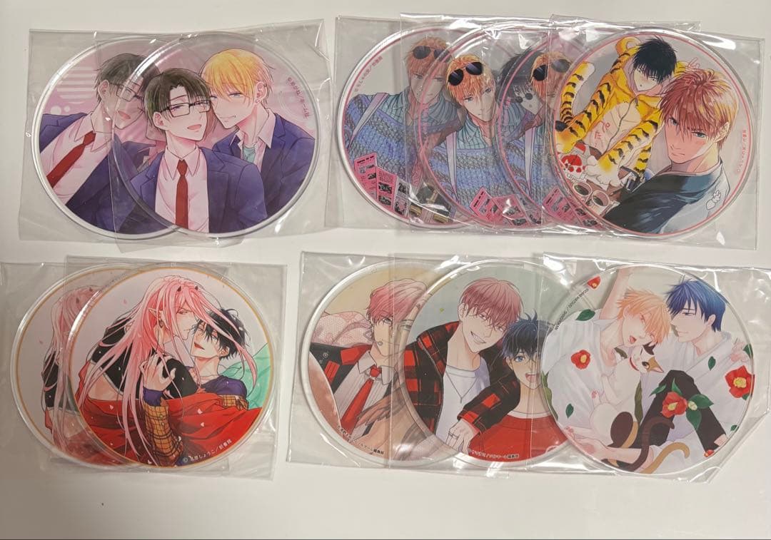あべ美幸 SUPER LOVERS グラッテ アクリルコースター