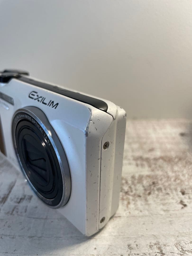 スマホ転送 Casio EXILIM EX-ZR400 ホワイト 動作確認済