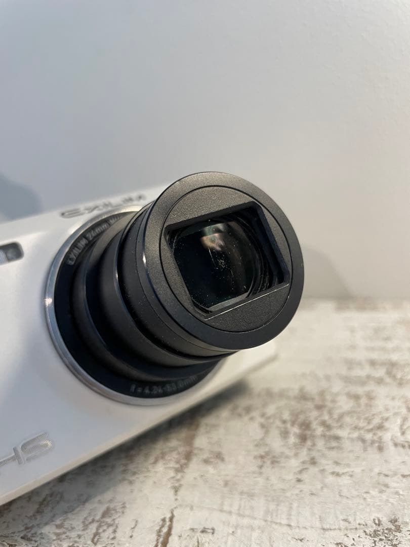 スマホ転送 Casio EXILIM EX-ZR400 ホワイト 動作確認済