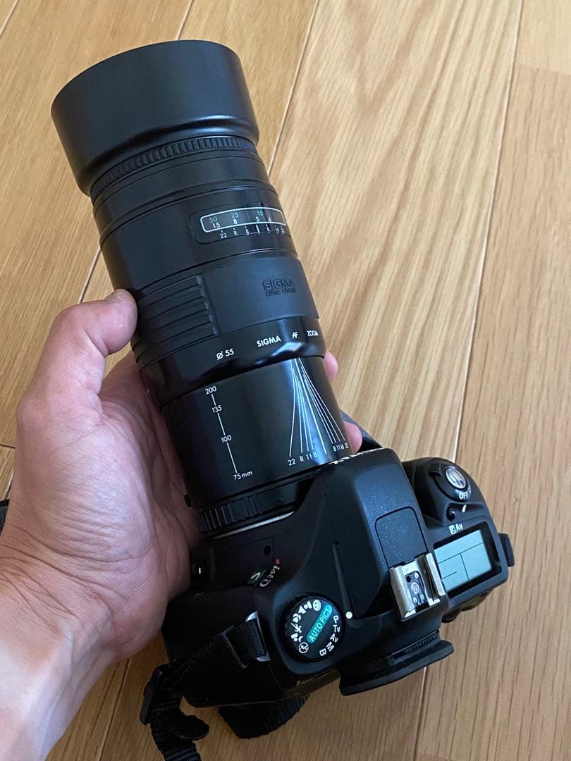 PENTAX ist DS デジタル一眼 CCD35-80 75-200 動作品