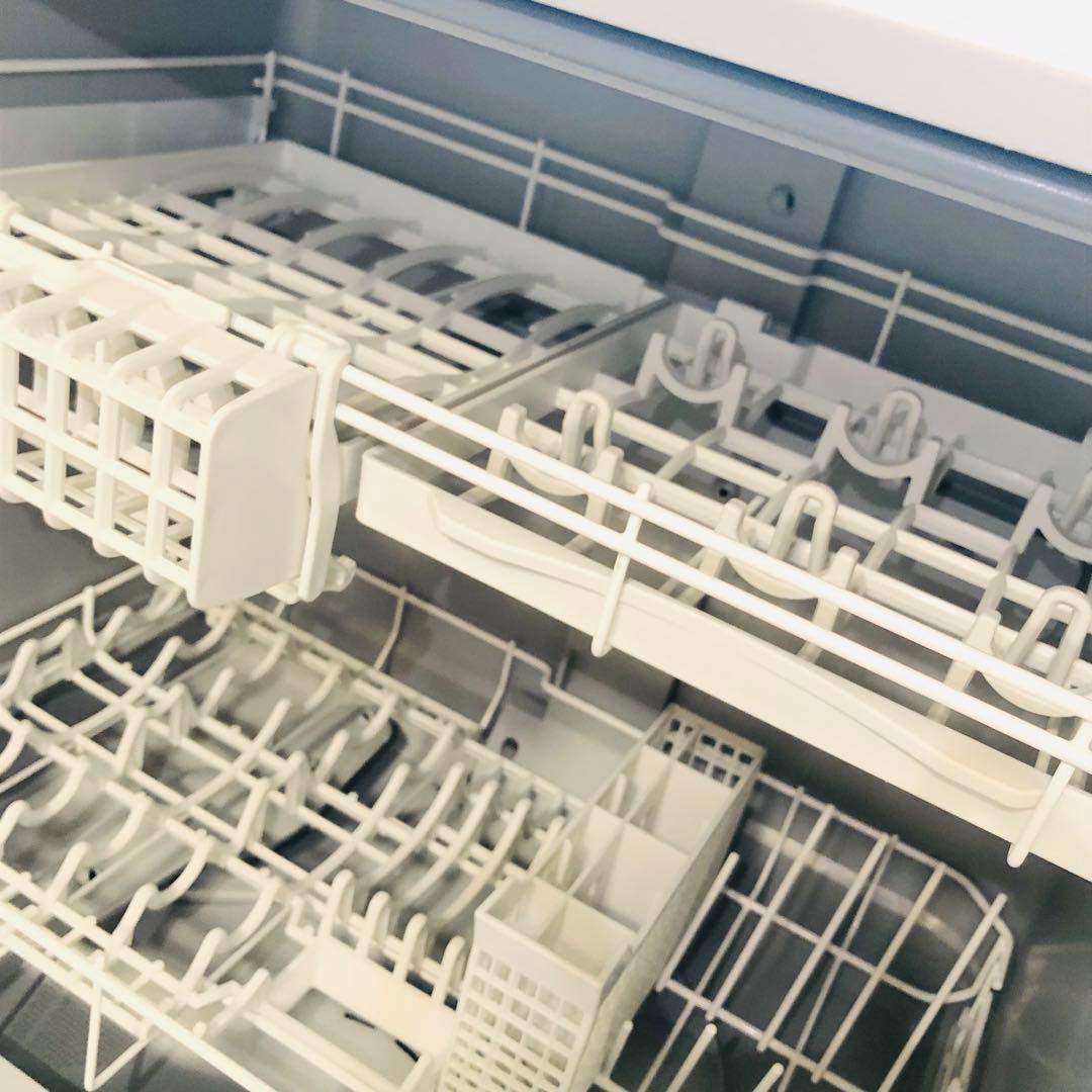 【送料込み、動作確認済、付属品あり！】Panasonic 電気食器洗い乾燥機 白