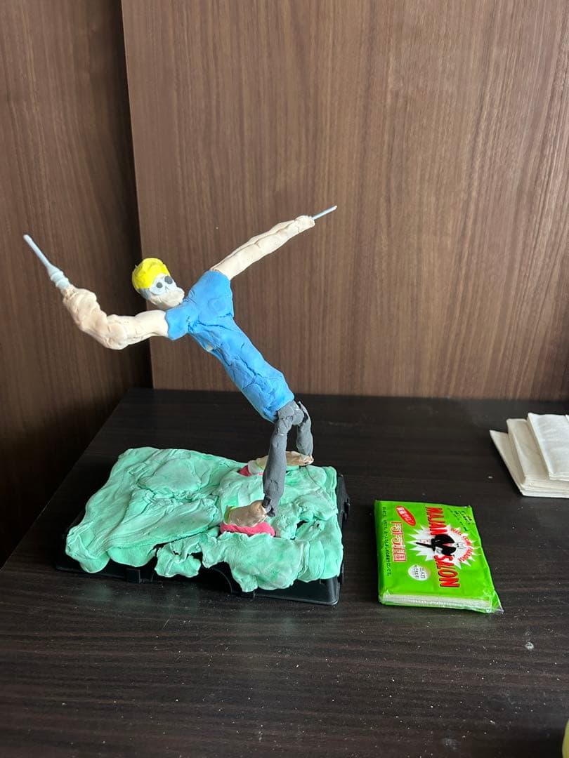 自作フィギュア フェンシング テニス