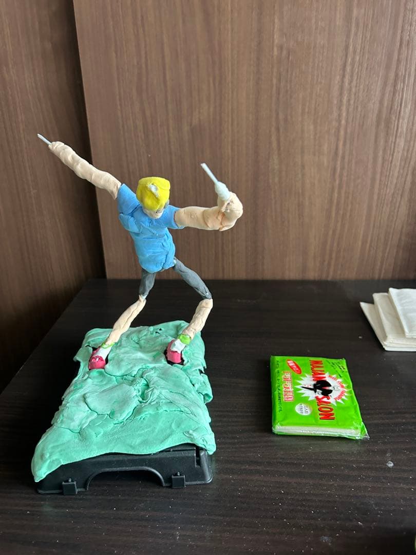 自作フィギュア フェンシング テニス