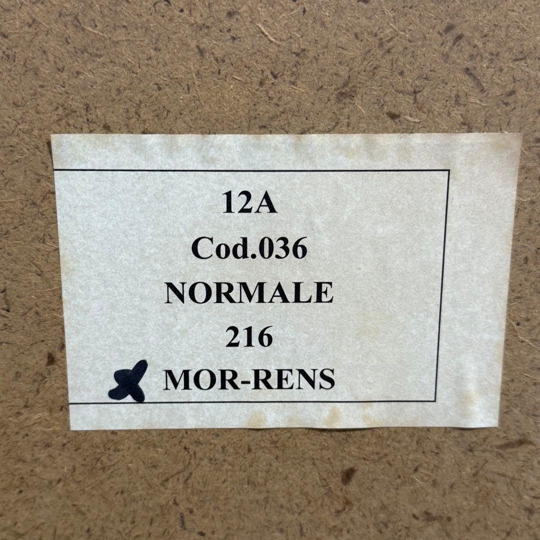 H22K11 MOR-RENS モーレンス 象嵌細工 丸脚 5段チェスト