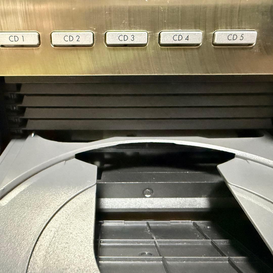 パナ MDコンポ SC-PM77MD 5枚CD 動作確認済 簡易清掃済