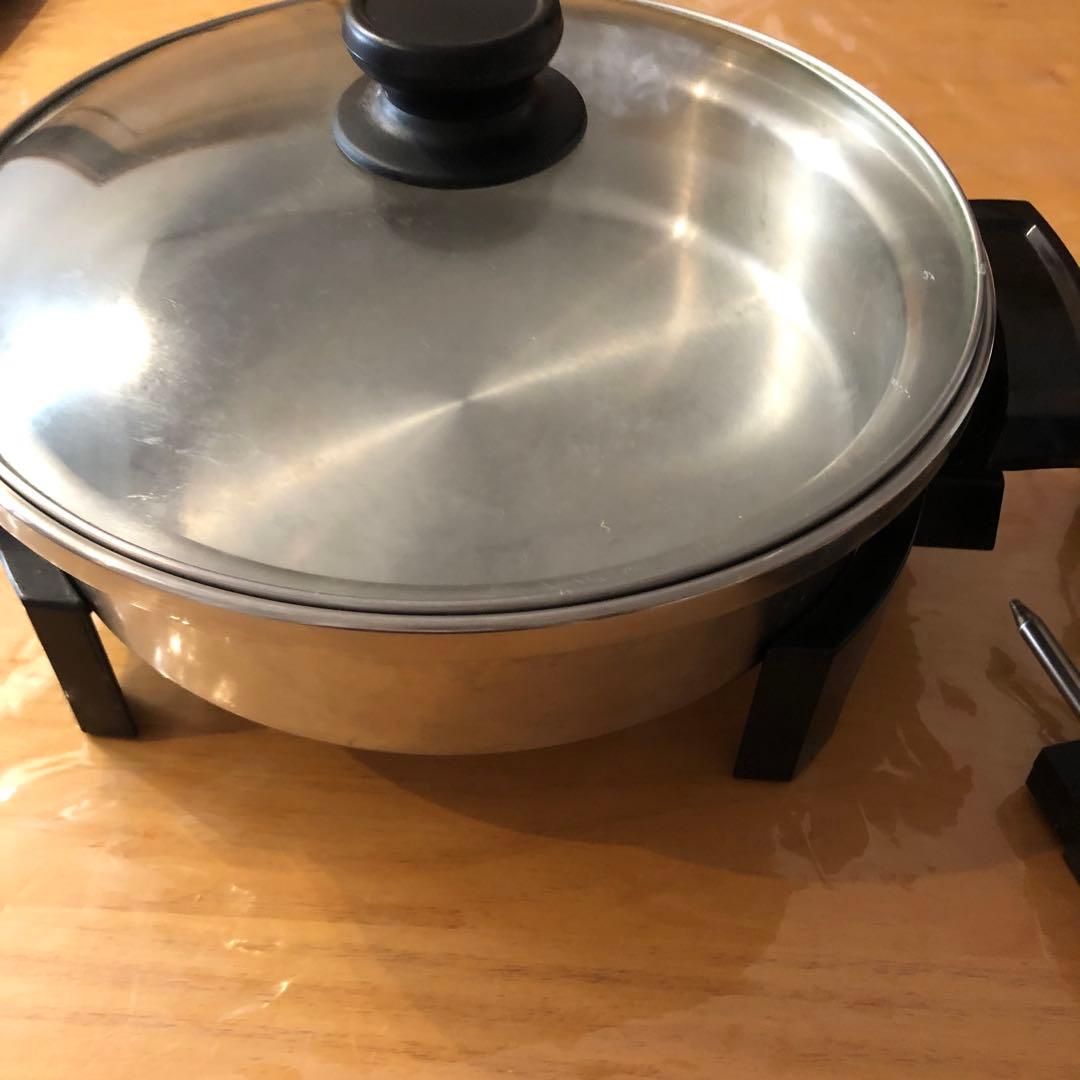 ロイヤルクイーン　サンロイヤル　電気フライパン　難あり　sun 