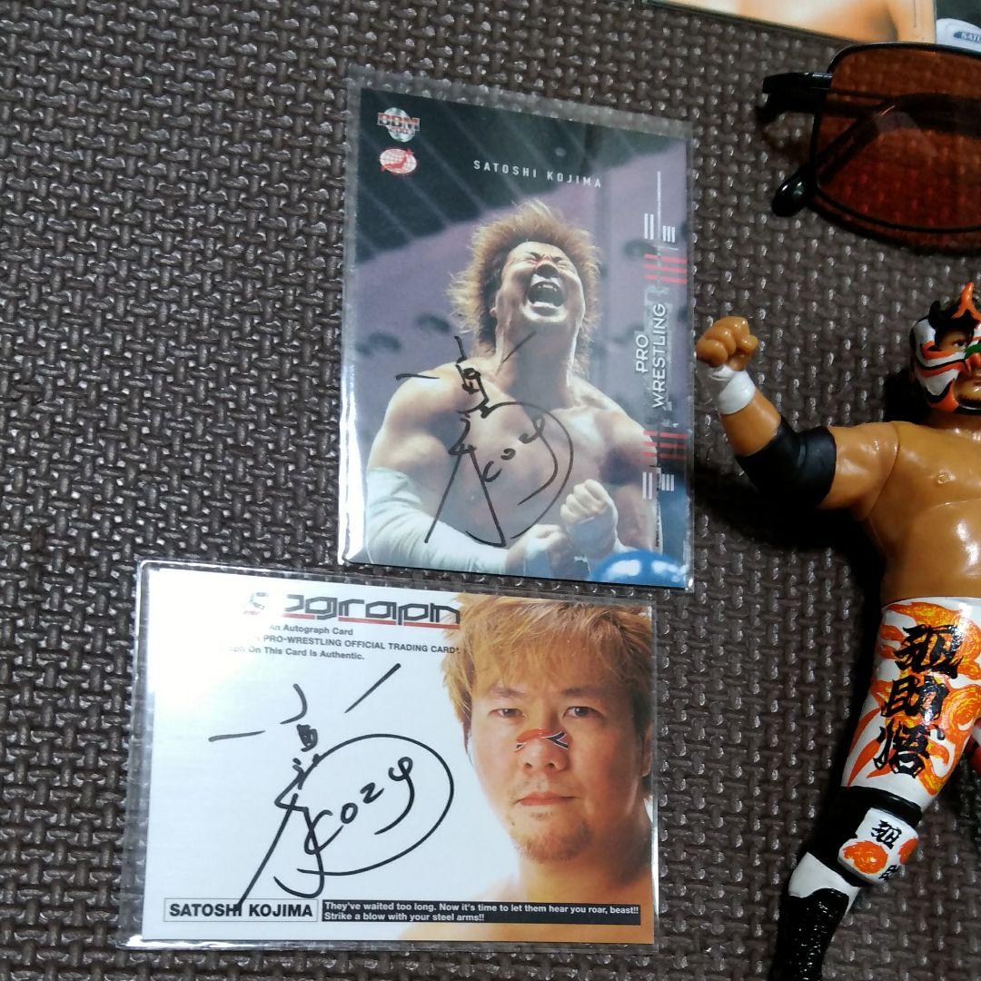 新日本プロレス　小島聡　フィギュア・トレカセット