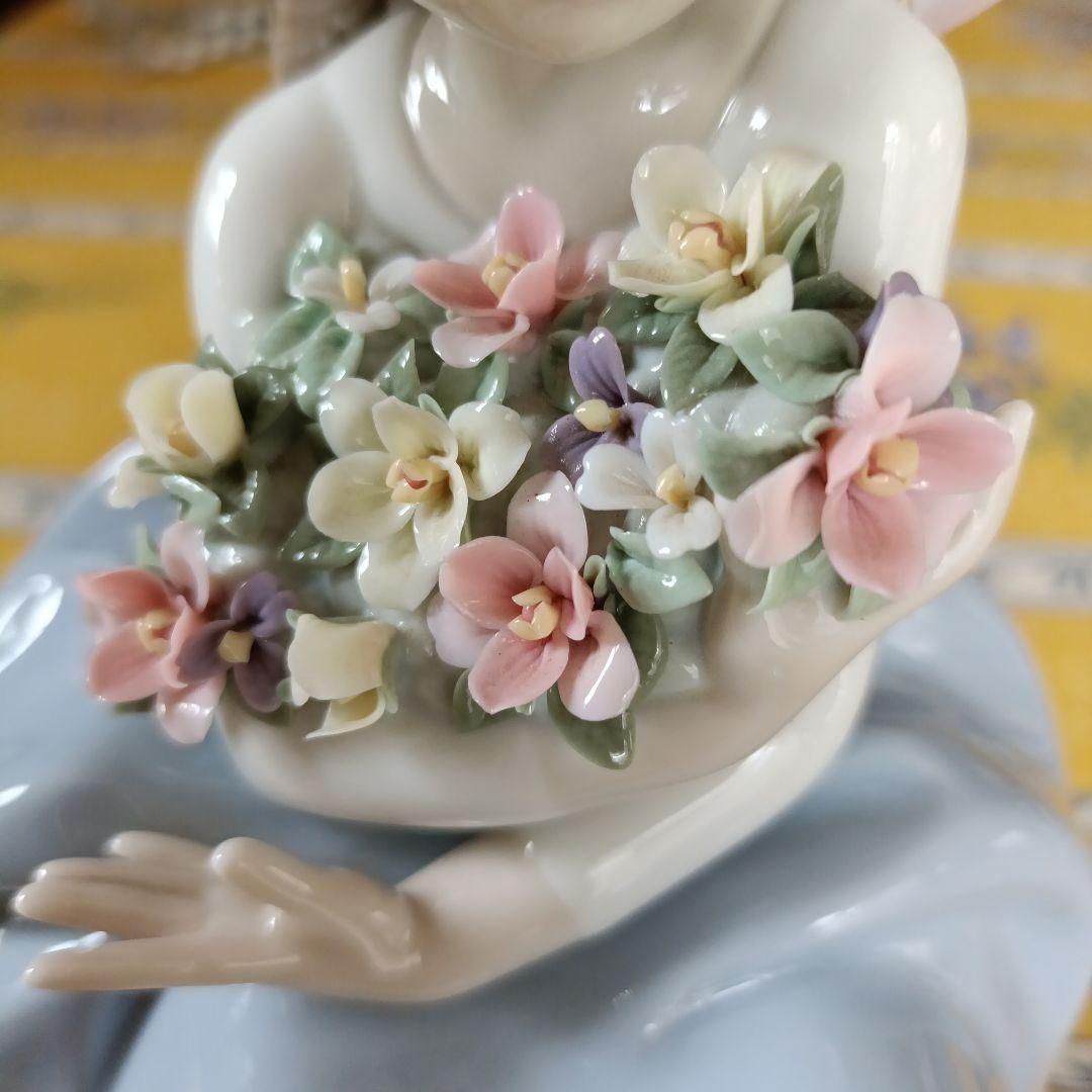 リヤドロ　花の香りにつつまれて　☆ほぼ新品です