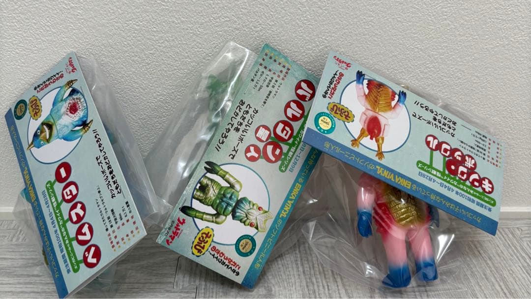 ENKA VINYL エンカビニール　バルタン星人　ベムラー　キングボックル