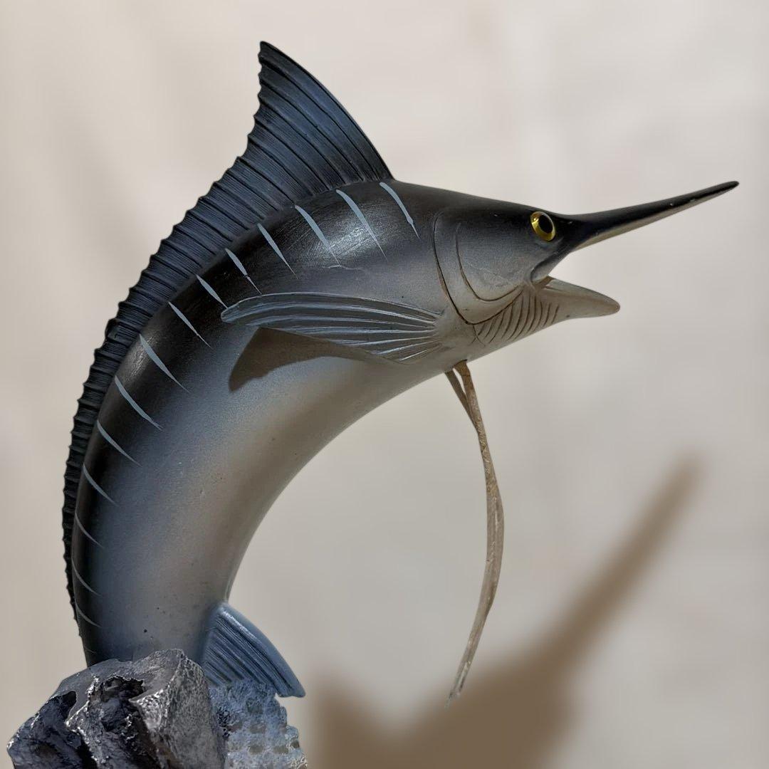 カジキマグロ 置物 インテリア フィギュア 縁起物 大漁