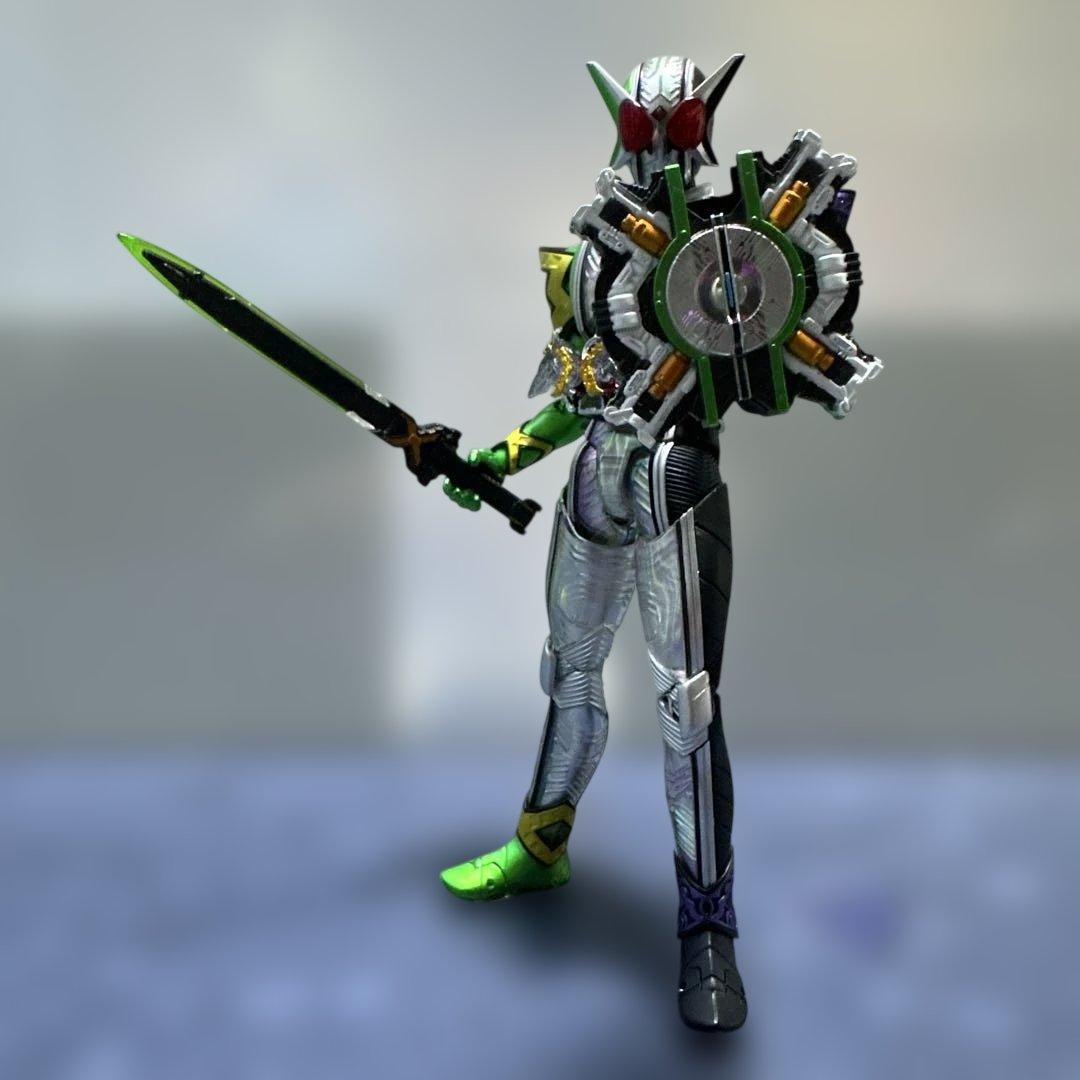 真骨彫　仮面ライダーW サイクロンジョーカーエクストリーム　開封済み　付属品完備
