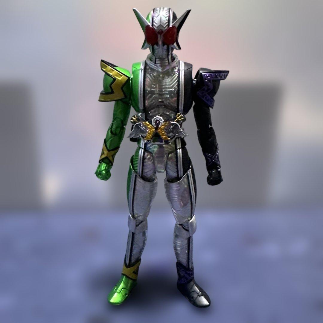 真骨彫　仮面ライダーW サイクロンジョーカーエクストリーム　開封済み　付属品完備