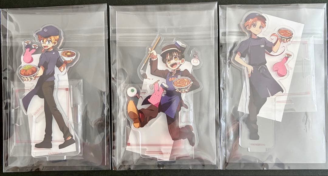 地縛少年花子くん２in吉野家 アクリルスタンド 花子くん・源光・蒼井茜3体セット