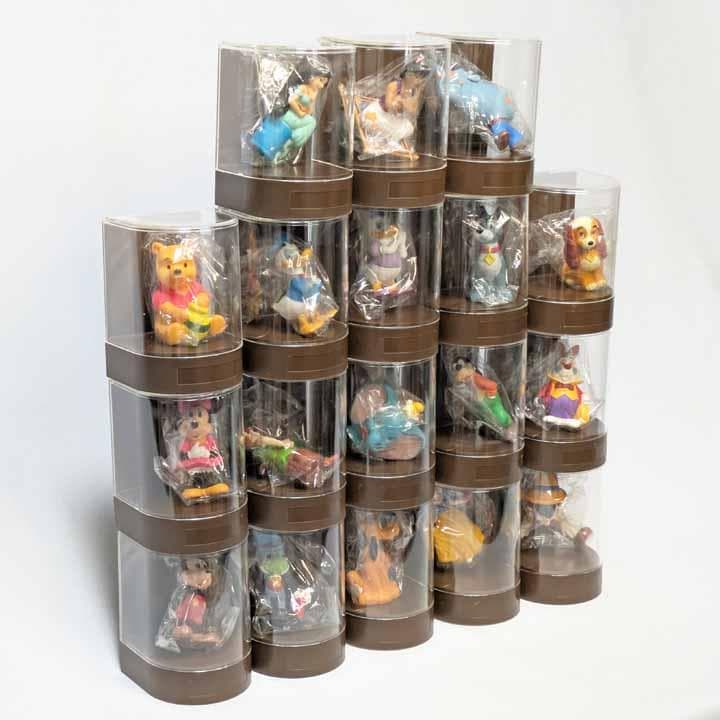 【未開封】ディズニーキャラクター人形　東京三菱銀行　ノベルティ　18体セット