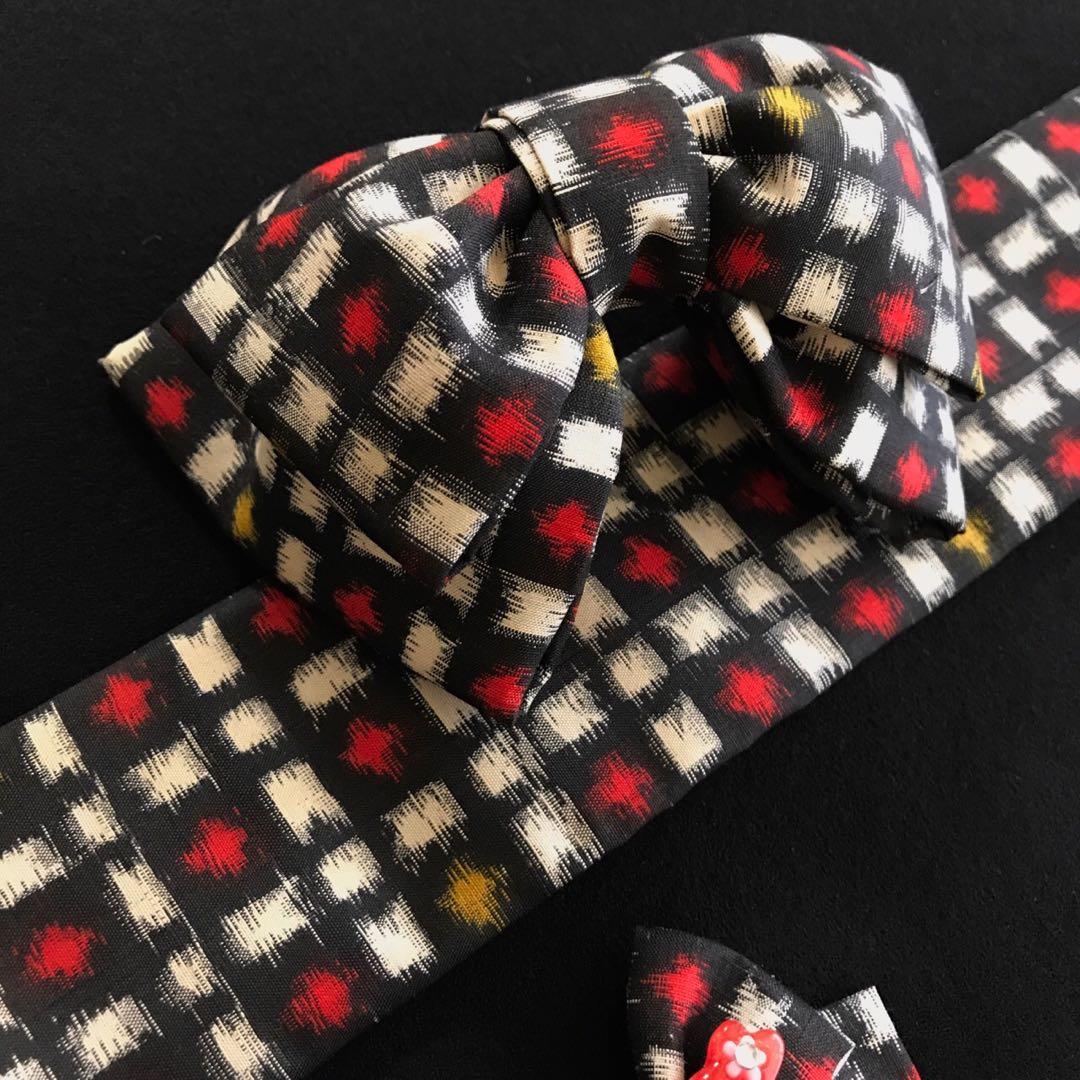 ＊ 市松人形 10号 昭和レトロ ひよこ 子供 着物 エプロン 帯 人形 ＊