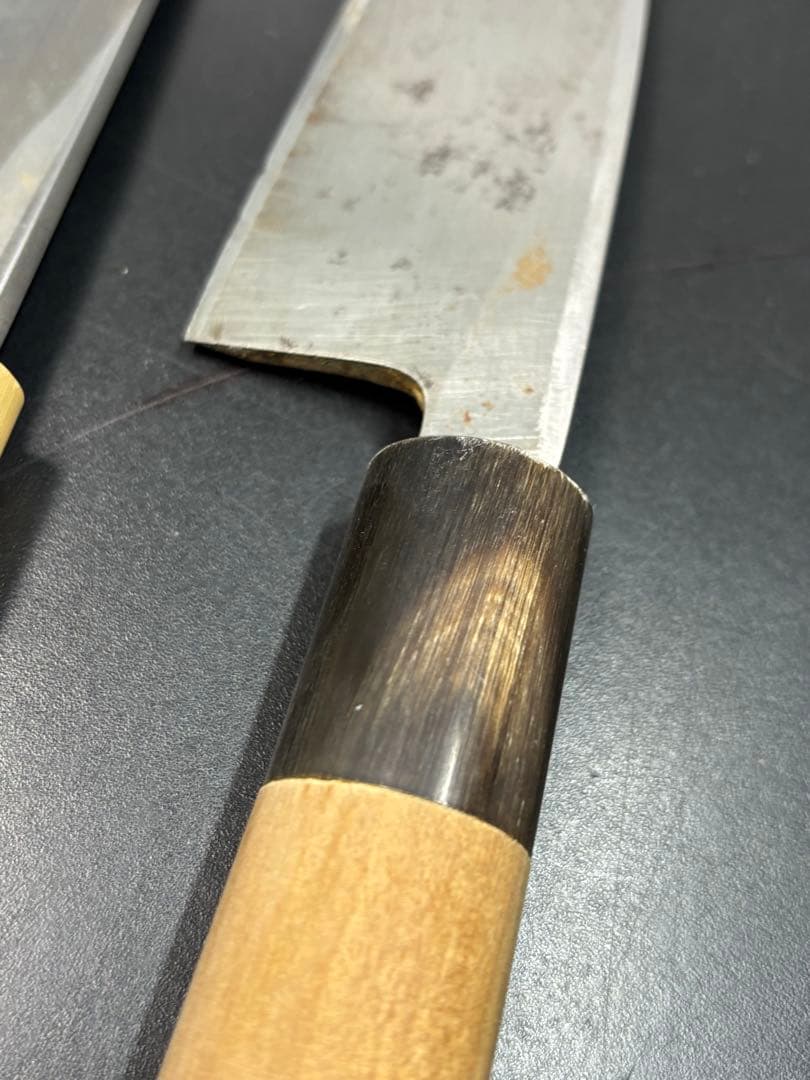 有次 包丁2点セット 小出刃 鯵切り包丁 調理器具